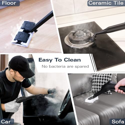 Waitbird Steam Cleaner Portable Handheld Natural Cleaners for Home Use