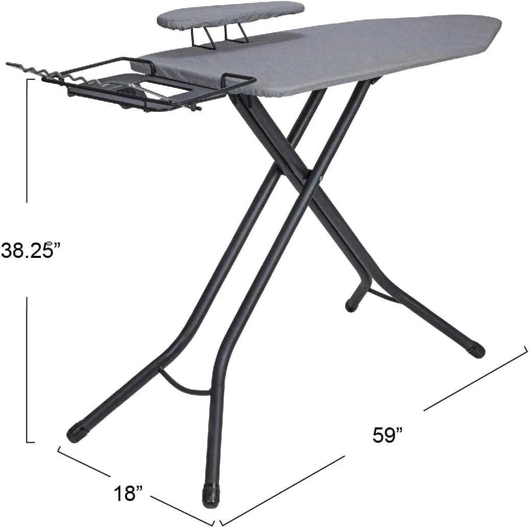 Household Essentials Wide Mega Ironing BoardProfessional-Quality Plus Comfort Convenience