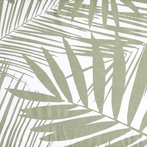 Juvale Ironing Board Cover - 15x54-Inches White Palm Print
