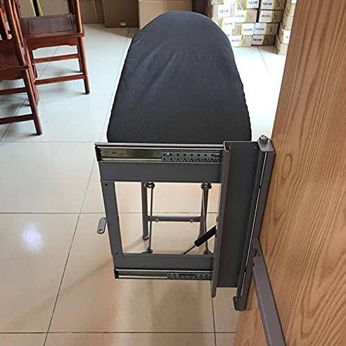 Folding Ironing Board with Cover and 90 Swivel for Kitchen Use