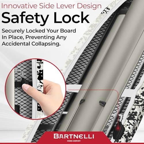 Bartnelli Pro Luxury Ironing Board 62x19 T-Leg Foldable