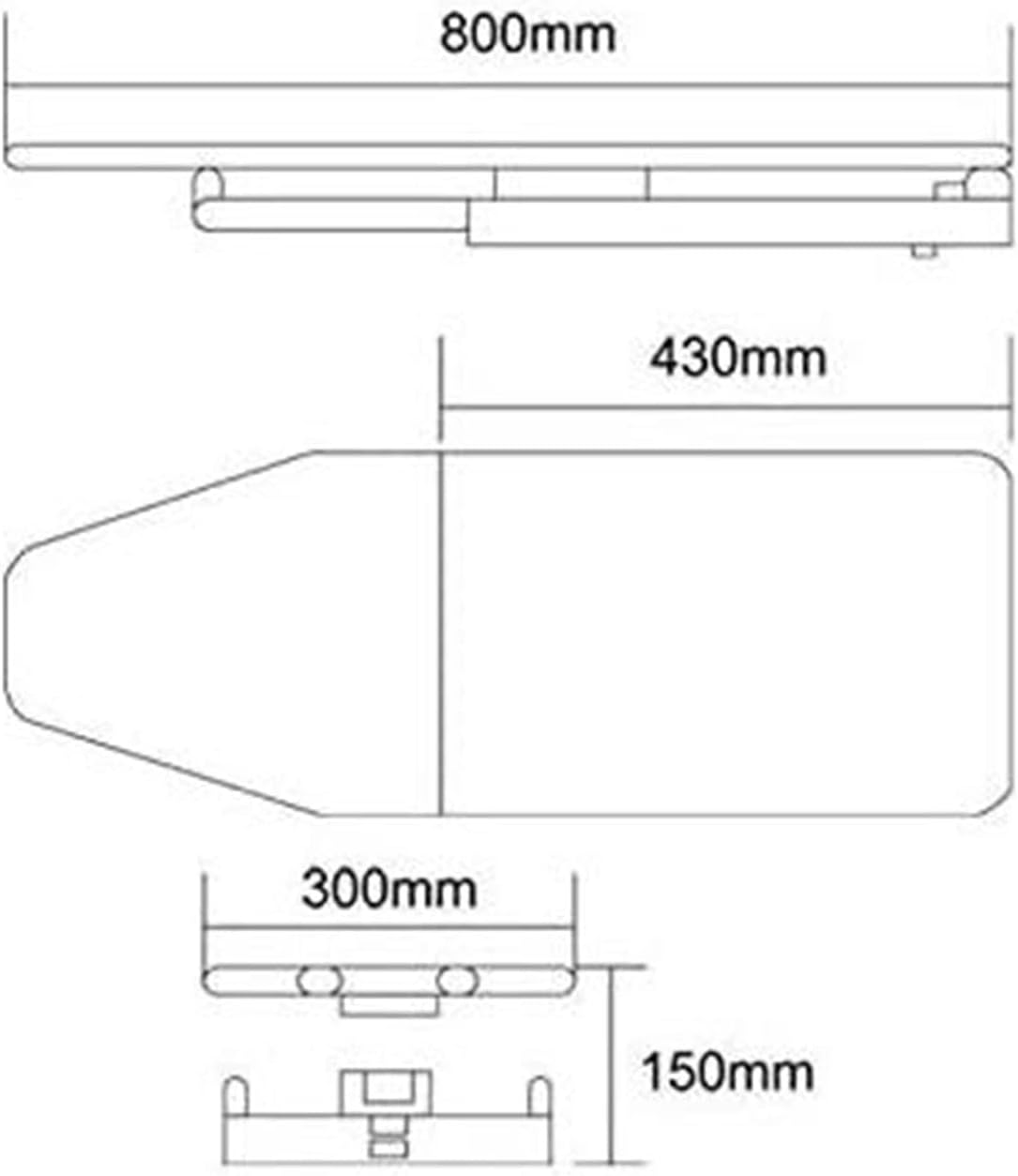 Ironing Board with Retractable Slides