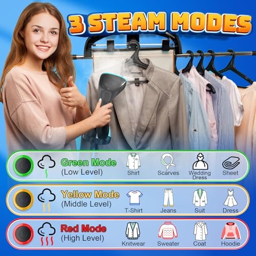 Fast Heat-Up Powerful Clothes Steamer