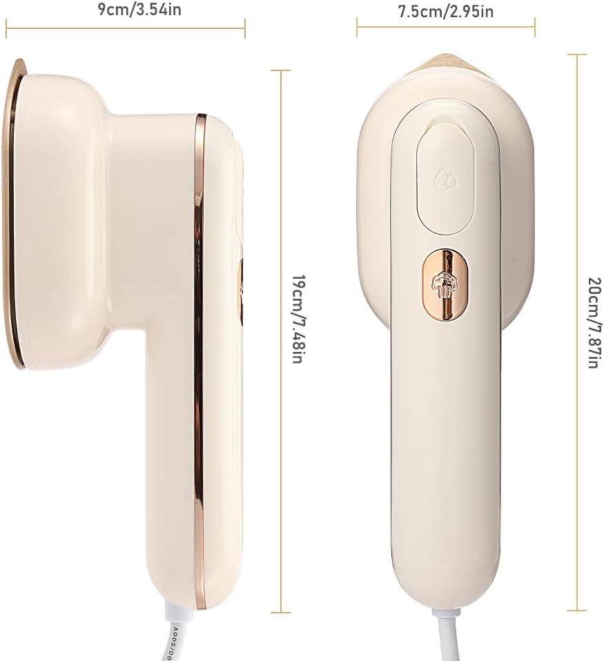 Mini Steam Iron for Clothing Compact Travel Size
