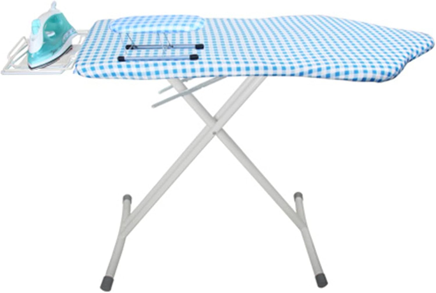 Adjustable Folding Ironing Board with Breathable Steel Mesh 100 Cotton