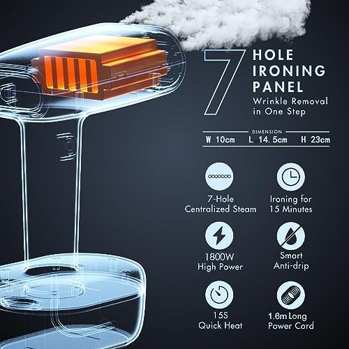 Premium Portable Steam Iron for Clothes