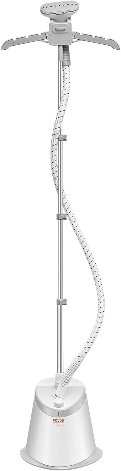 VEVOR Standing Steamer with 4-in-1 Features for Efficient Garment Steaming