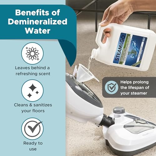 Perfect for Steam Mops Demineralized Water Lemonade Mop Neutralizer
