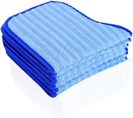 KEEPOW Gentle Microfiber Pads for Neat Steam Cleaner 6-Pack