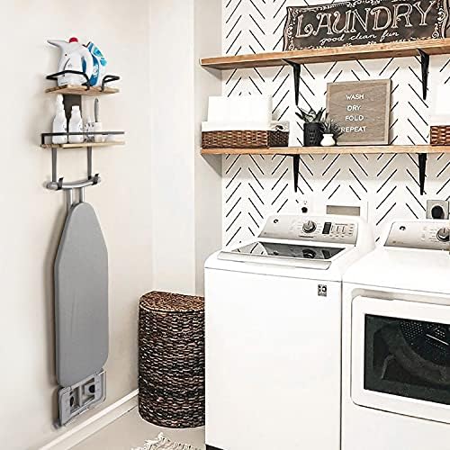 VINAEMO Ironing Board Hanger Wall Mount with 2 Layers
