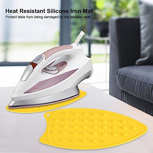 Silicone Iron Hot Protection Rest Pad Mat Safe Surface Iron Stand Mat
