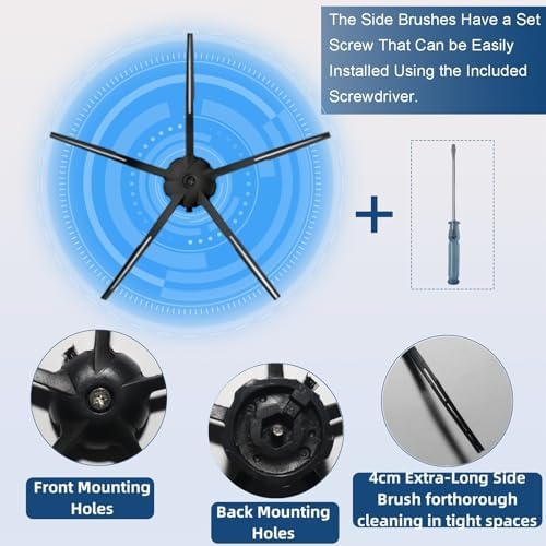 Bluearks Replacement Parts Kit for Roborock Q7 Q7 Max Vacuum Cleaner