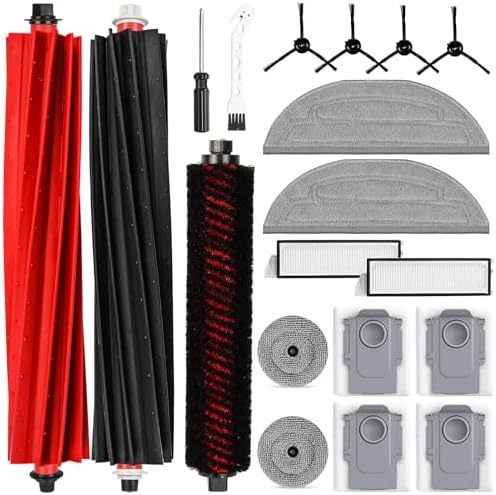 AnDongo Replacement 19-Piece Set for Roborock S8 Max Ultra
