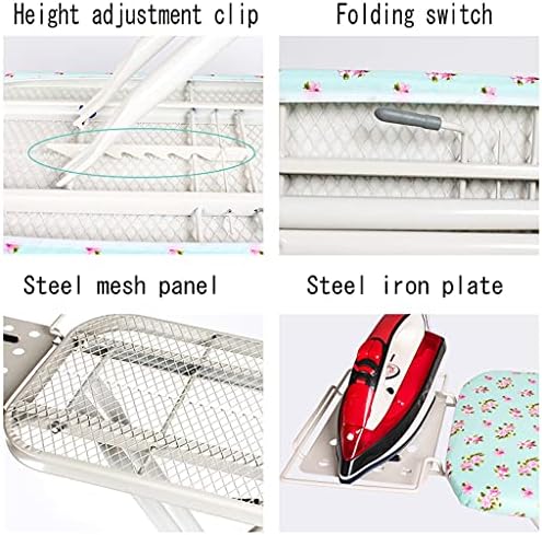 Adjustable Heat-Resistant Folding Ironing Board