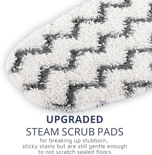 Heavy-Duty Steam Mop Pad 4-Pack