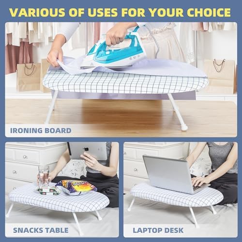 STORAGE MANIAC Compact Folding Ironing Board