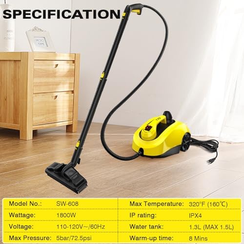 TVD Steam CleanerProfessional Performance for All Your Cleaning Needs