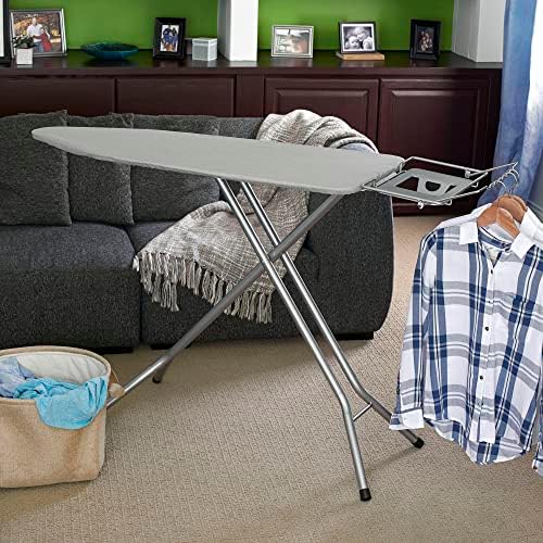 Sturdy 4-Leg Ironing Board with Durable Steel Top