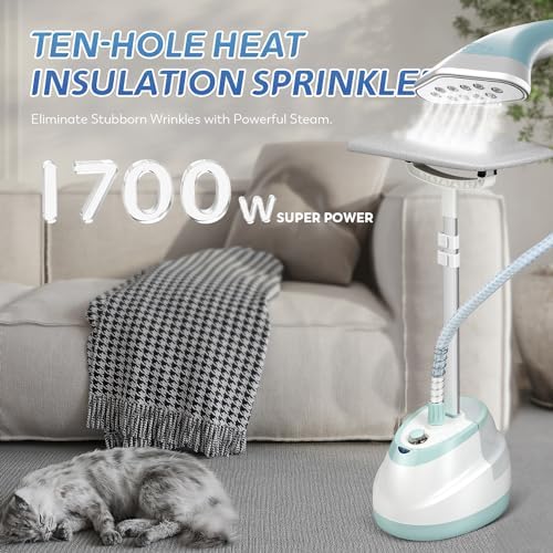 Pro-Grade Garment Steamer for All Fabrics