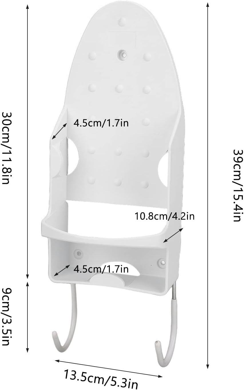Iron Heat Resistant Wall Mounted Board Rack with Hook for Home
