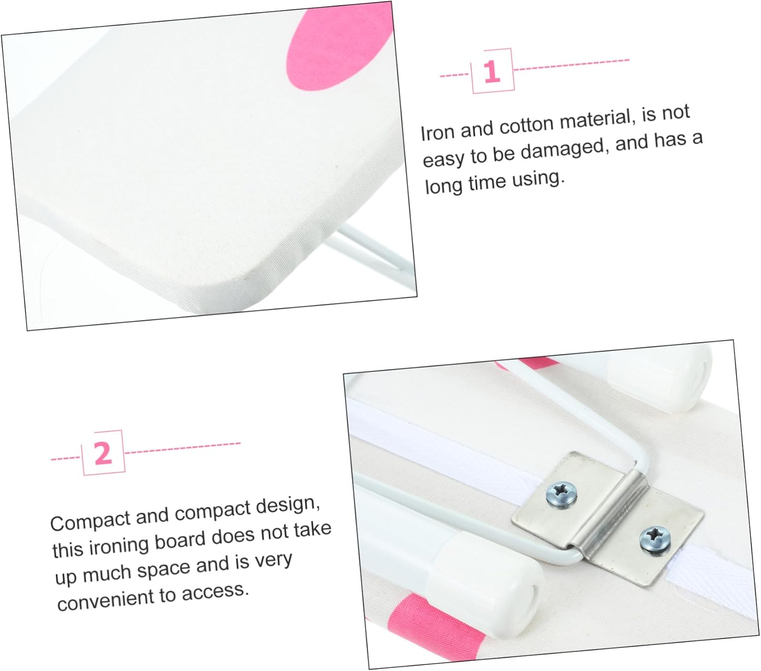 MAGICLULU Foldable Ironing Board Compact Portable Home Use