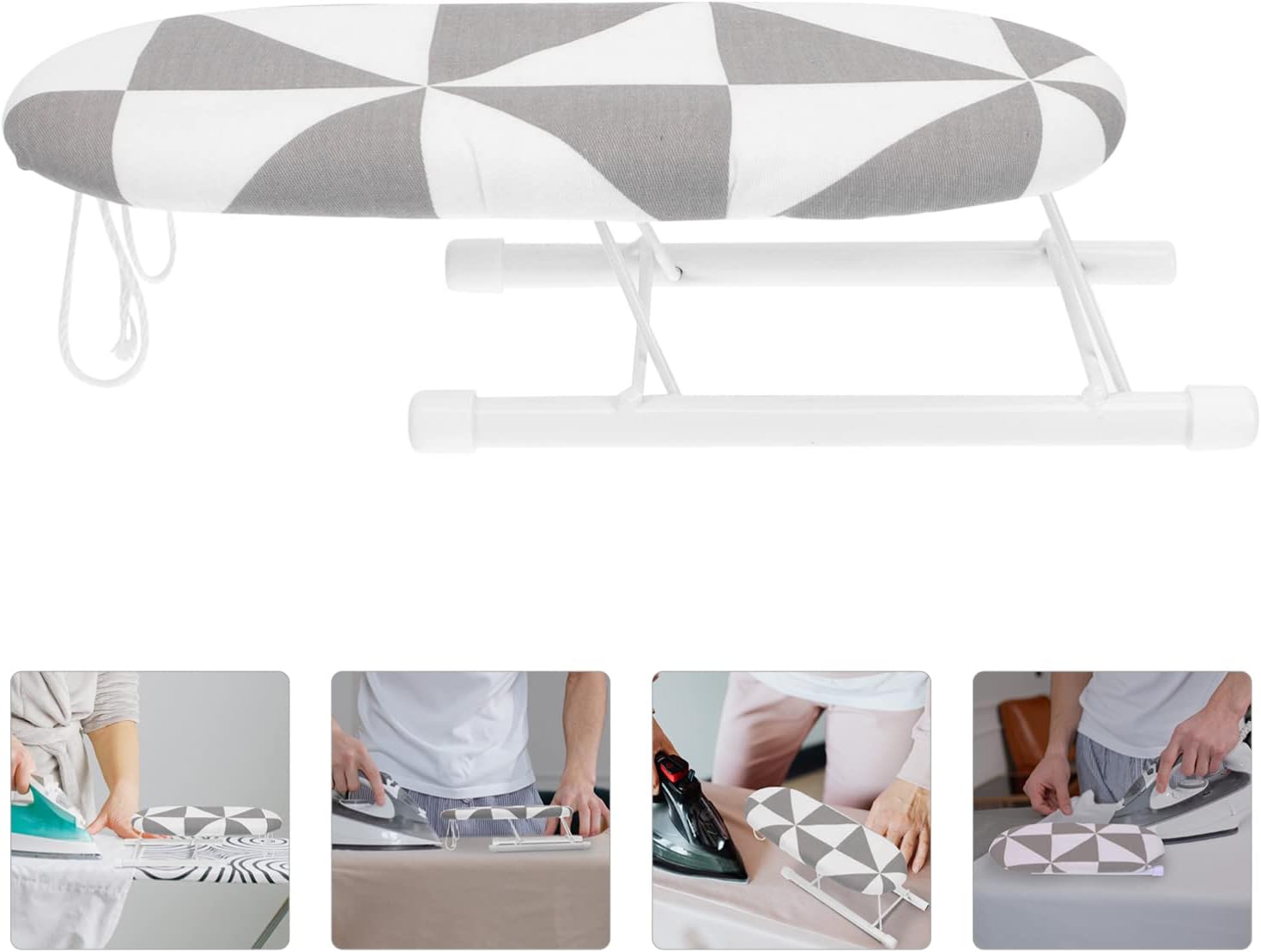 Cabilock Folding Ironing Rack for Collar and Sleeve