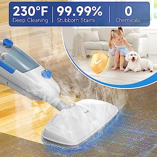 Neugo 1200W Steam Mop 23ft Cord 152oz Tank - Deep Clean
