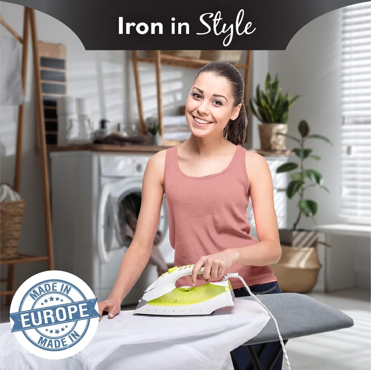 Sturdy Space-Saving Ironing Board