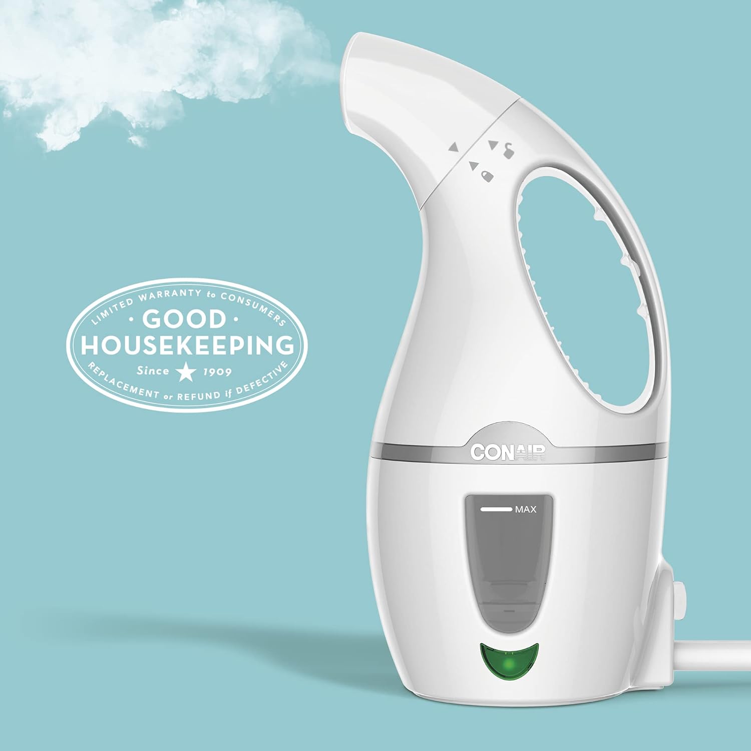 Conair Handheld Travel Garment Steamer 1100W White
