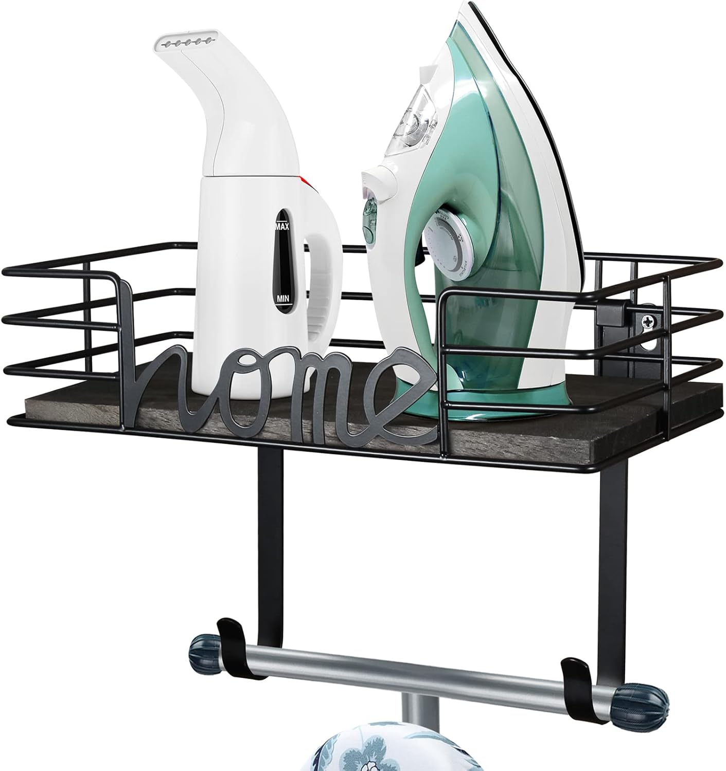 Organize Your Laundry Space Magnetic Ironing Board Hanger