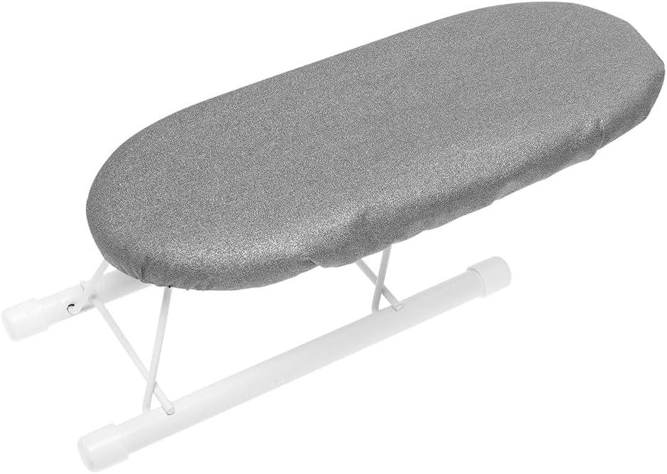 Compact tabletop ironing board for small spaces
