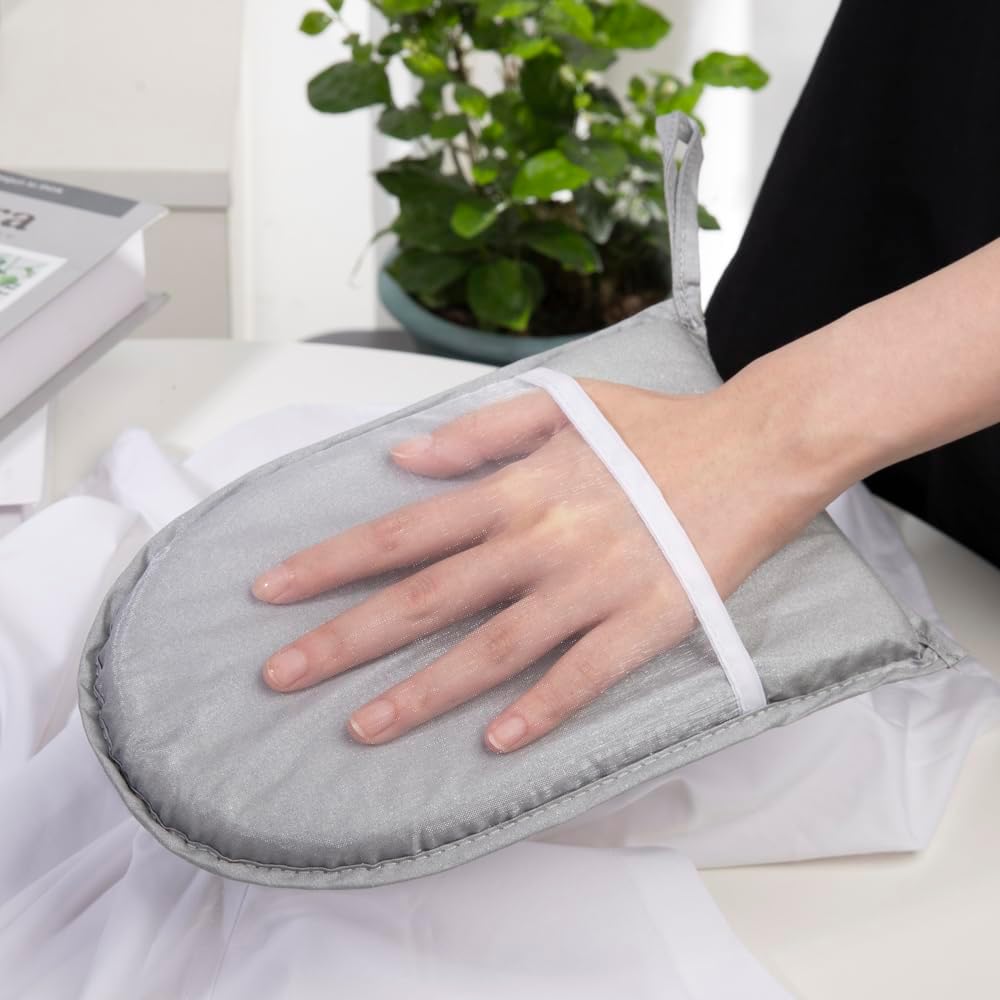 DJFBNQ Durable Garment Steamer Gloves Anti-Steam Protection for Quilters Ironers