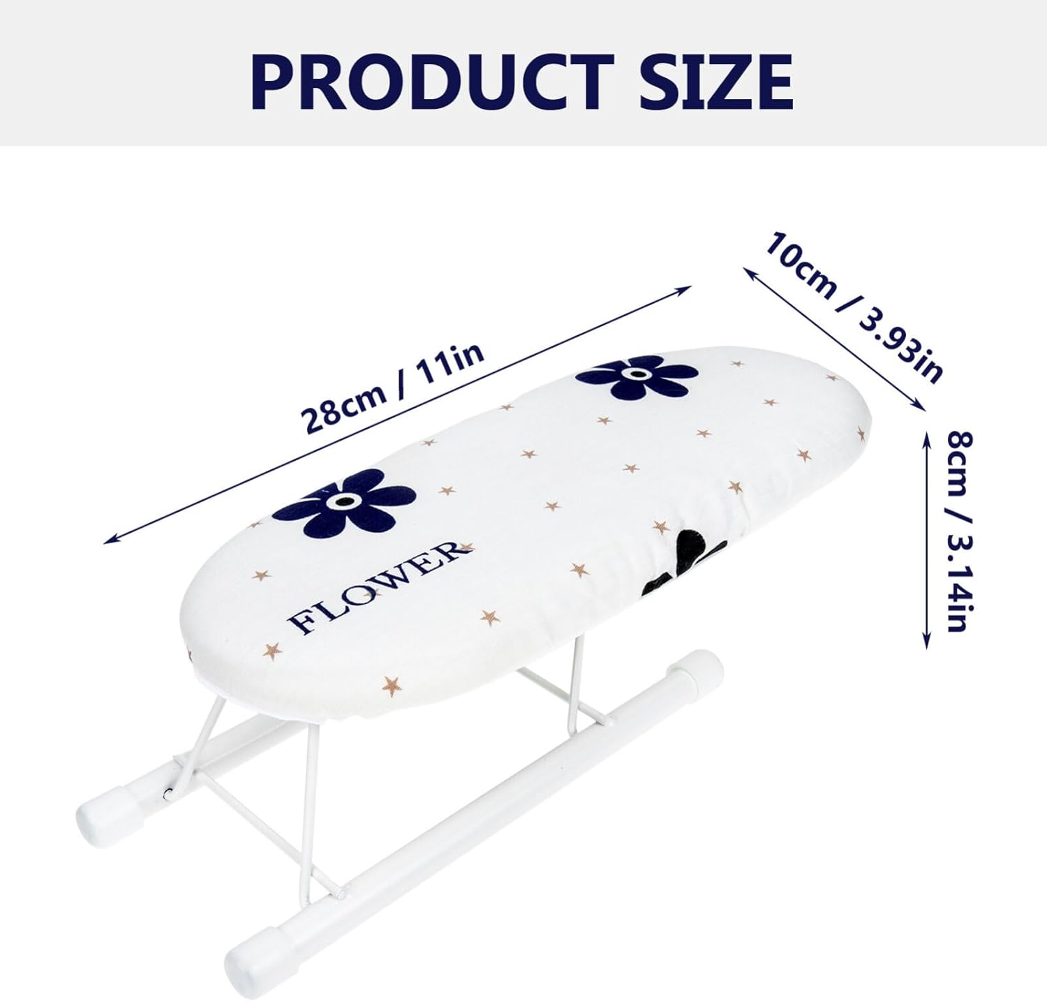 Holibanna Folding Ironing Board Compact Portable