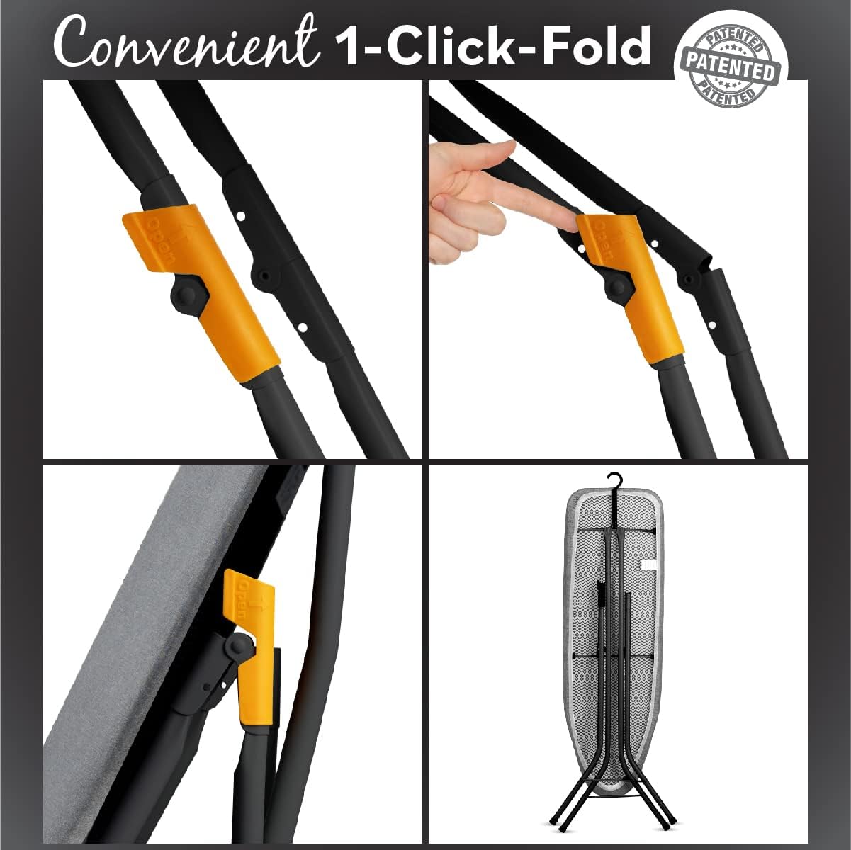 Sturdy Space-Saving Ironing Board