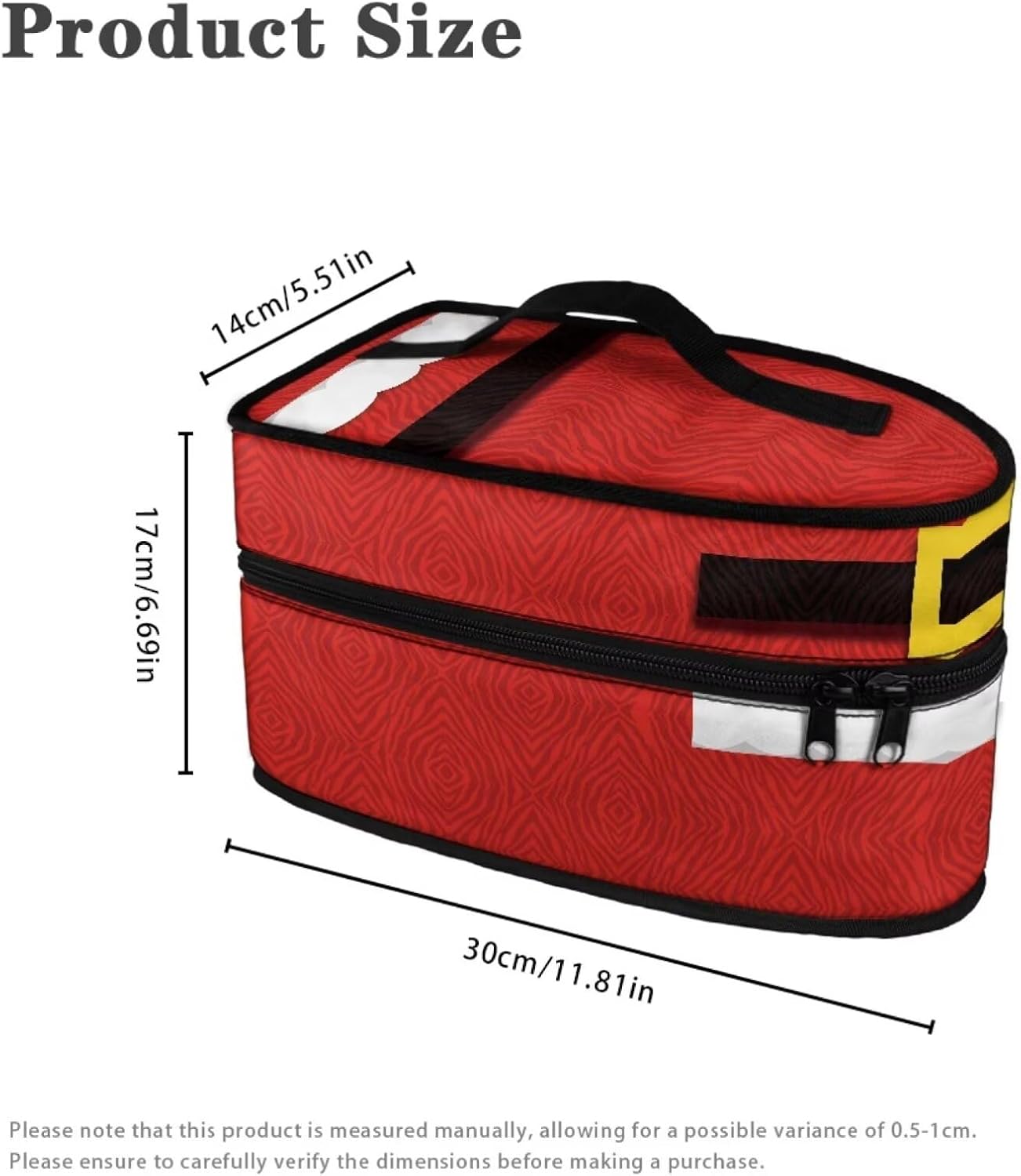 Christmas Wind Iron Storage Bag for Outings with Durable Design