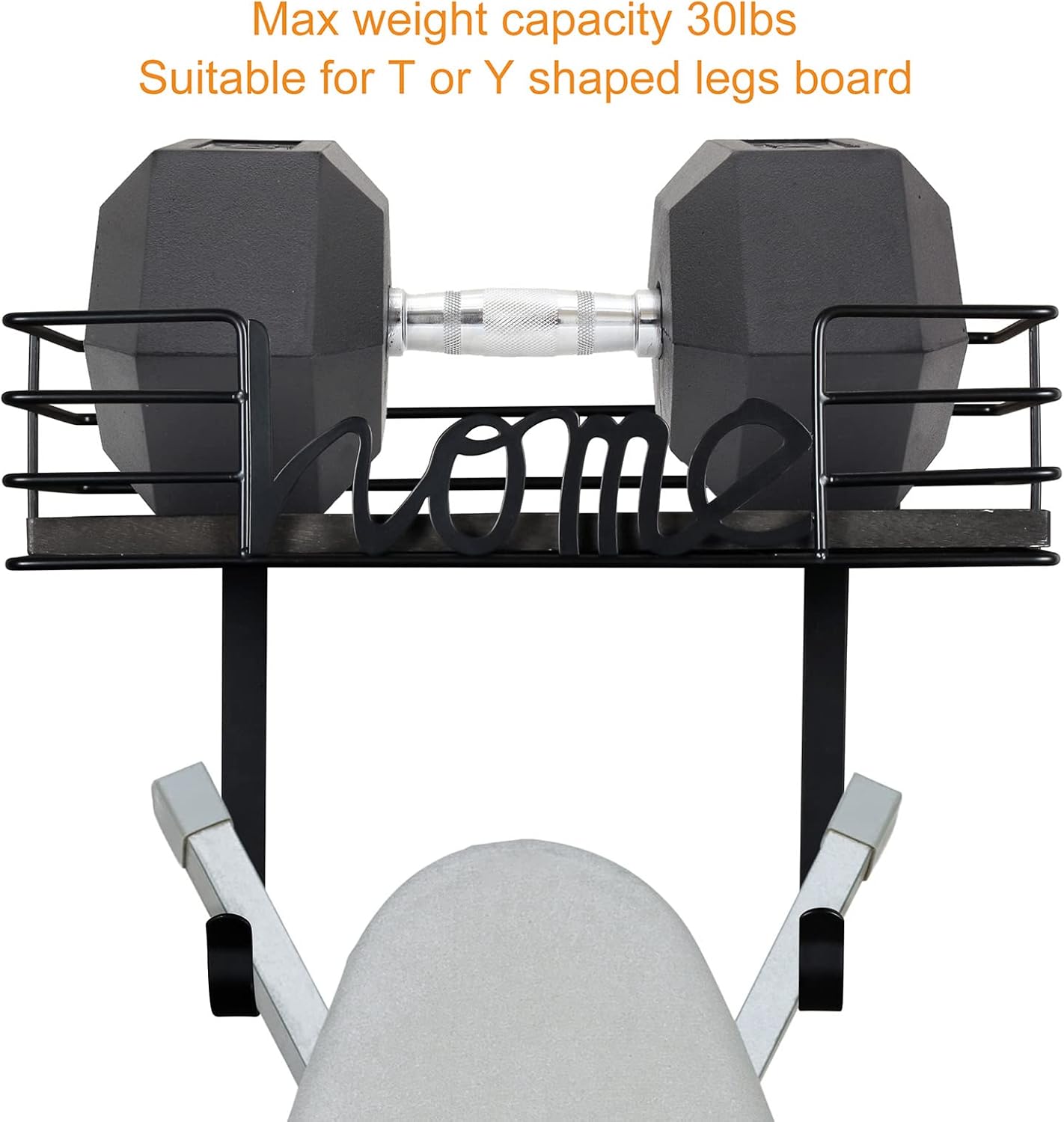 Organize Your Laundry Space Magnetic Ironing Board Hanger