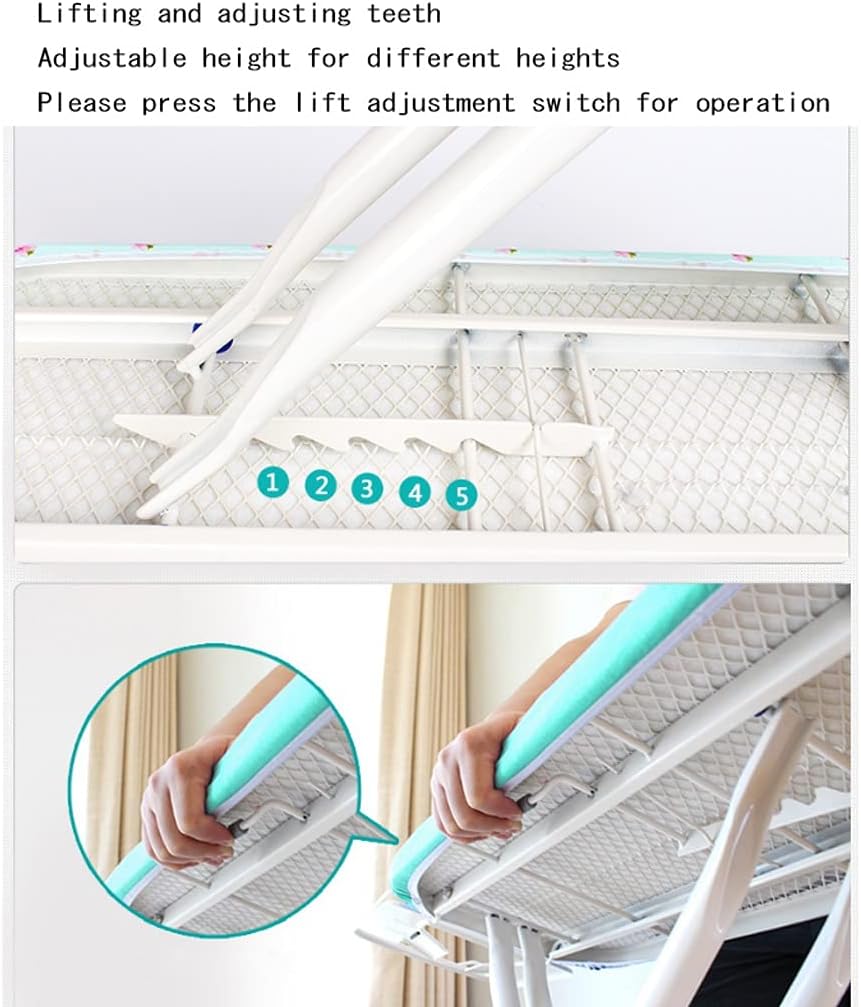 Adjustable Heat-Resistant Folding Ironing Board