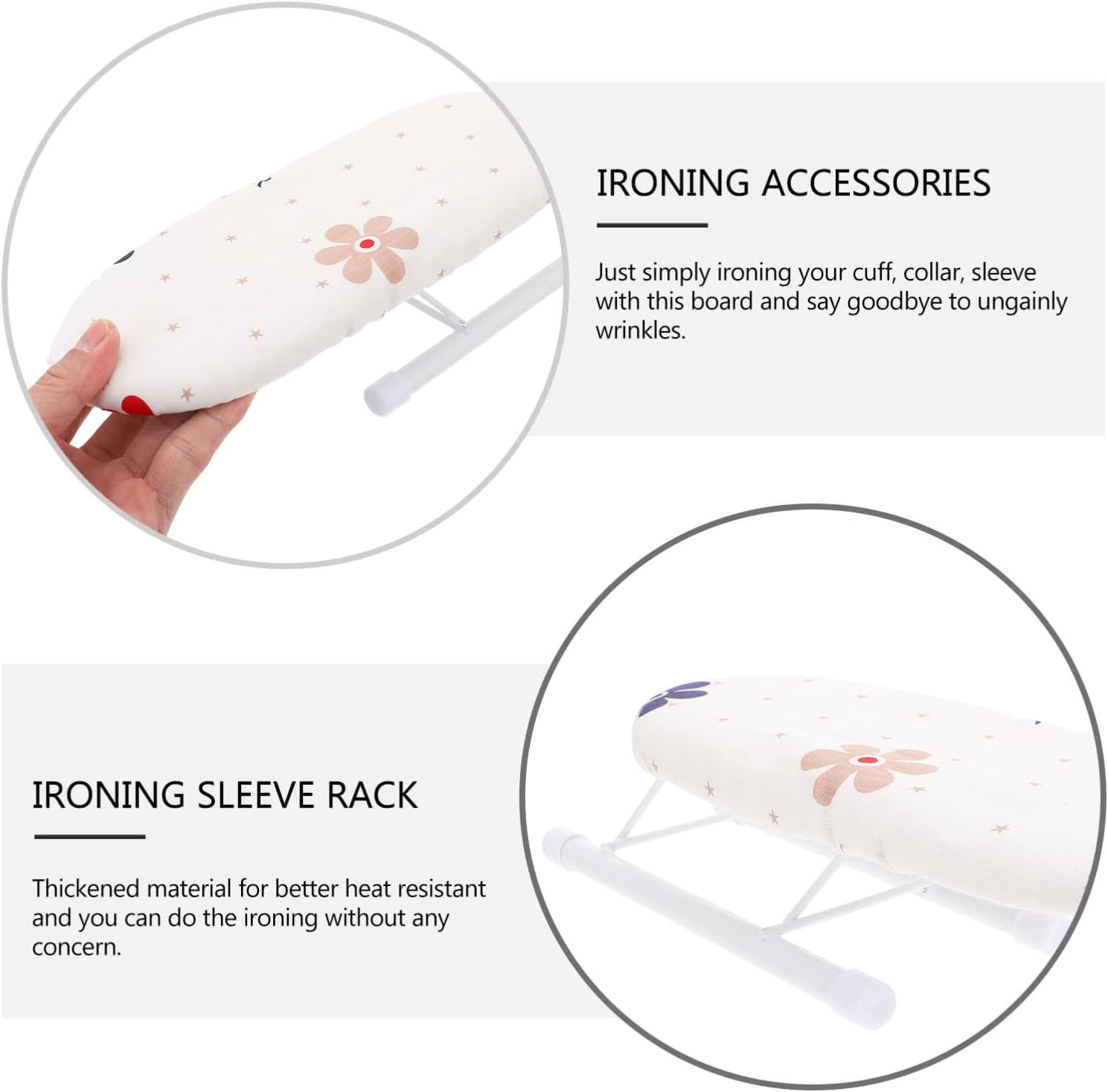 Homoyoyo - Mini Ironing Board Portable Heat-Resistant