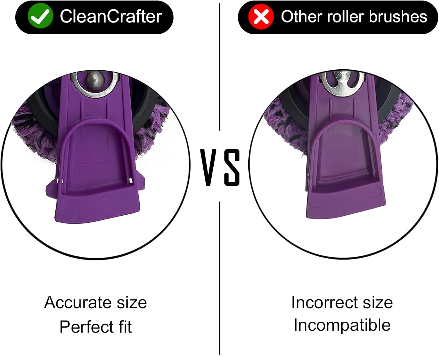 CleanCrafter Shark Steam Mop Brush Roller Kit
