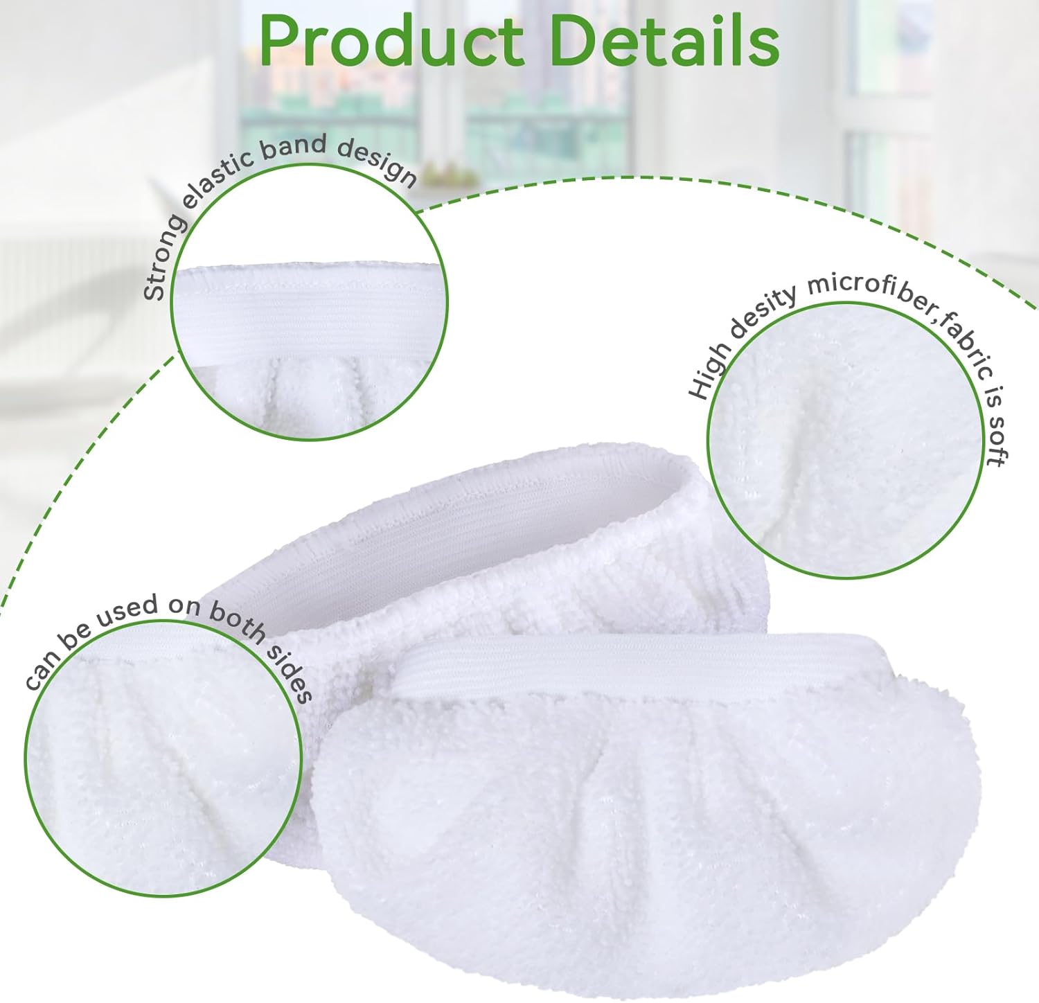 Sgizoku Steam Mop Pads