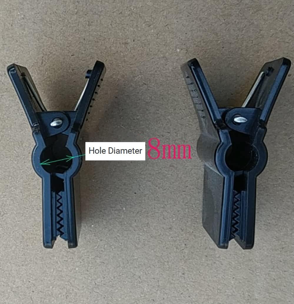 Two-Piece Slim Finger Clips for Garment Steamers