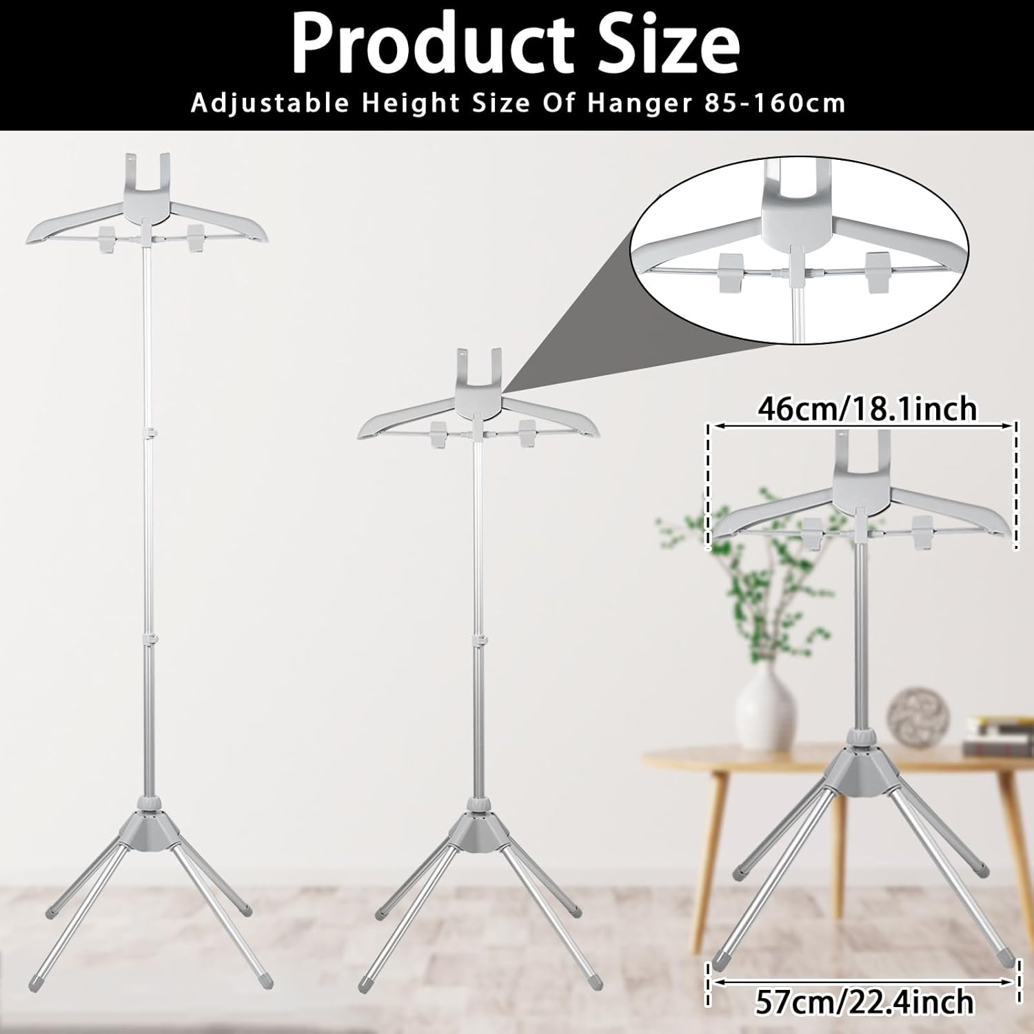 Adjustable Iron Steam Stand for Garment