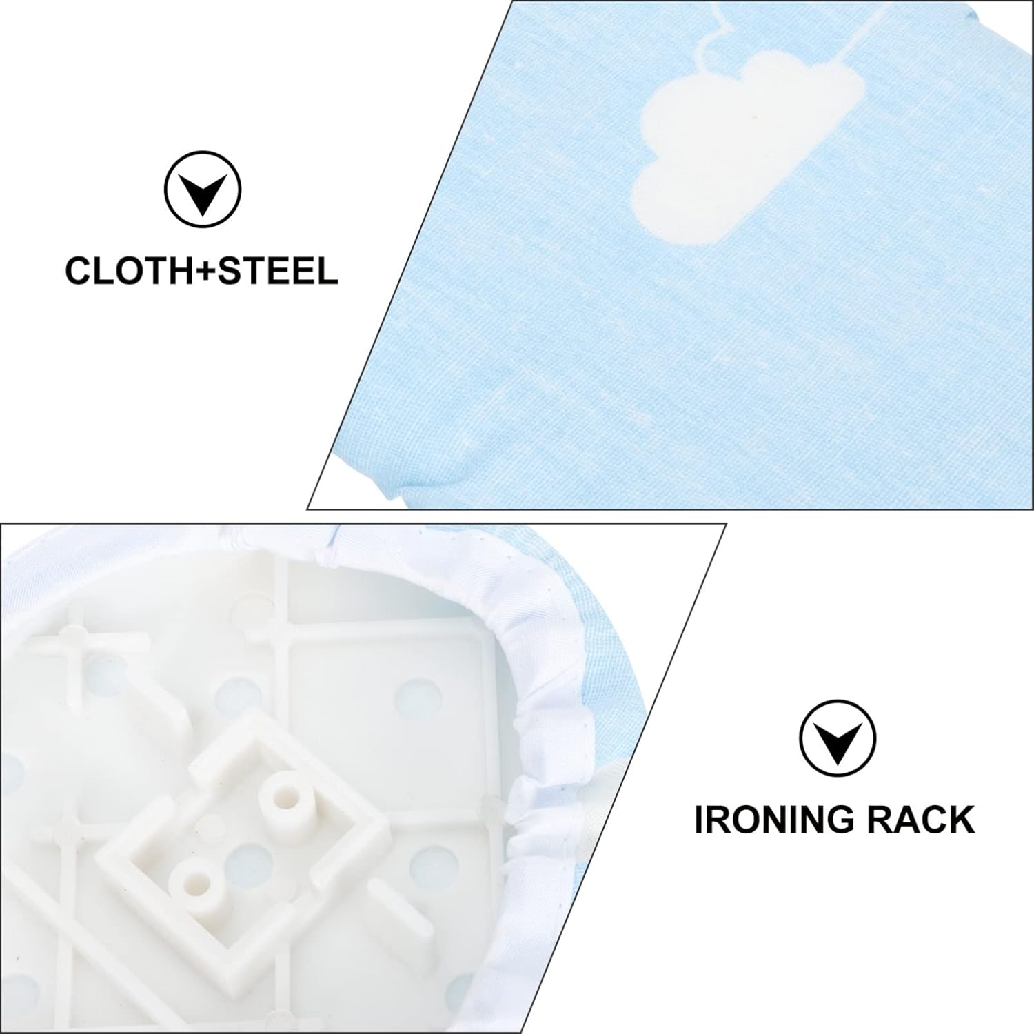 Paperback Sleeve Ironing Rack Accessories Fold Fabric - Cabilock