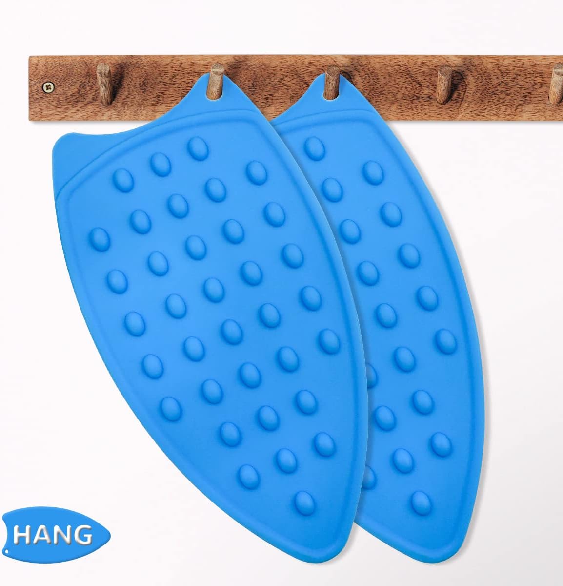 2 Pcs Silicone Iron Rest Pads for Ironing Board FlatCurling Irons