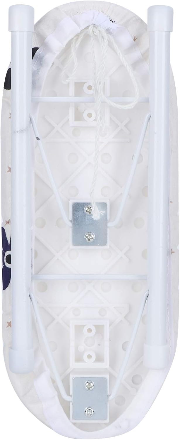 Sturdy Steel Travel Ironing Board Sleeve Washable Cloth Cover Folding Design
