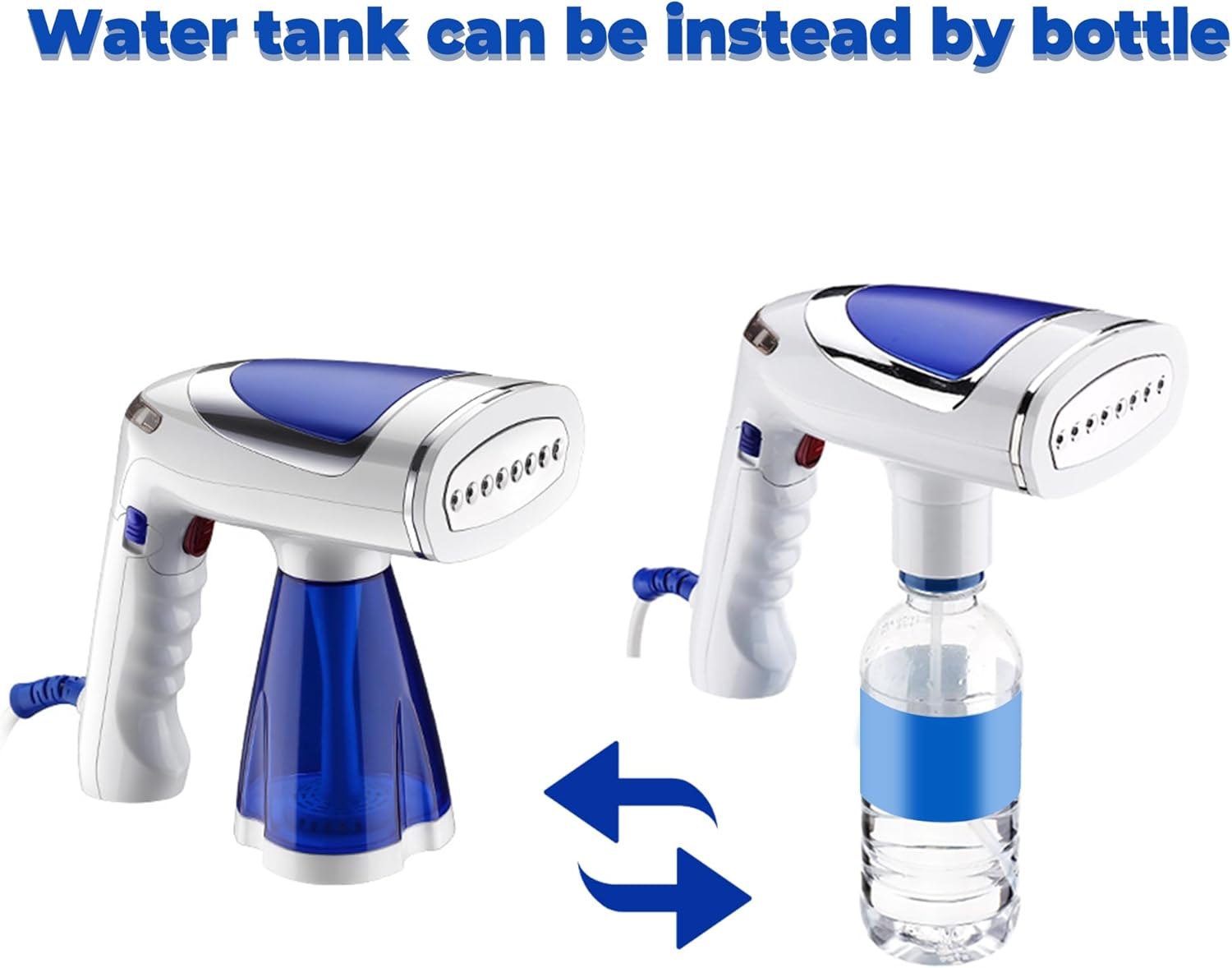 Effortlessly Remove Wrinkles with the GRETMIX Portable Clothing Steamer