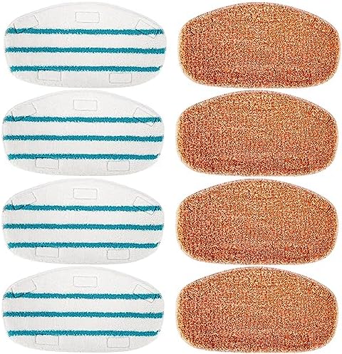 8-Piece Steam Mop Pads for PurSteam