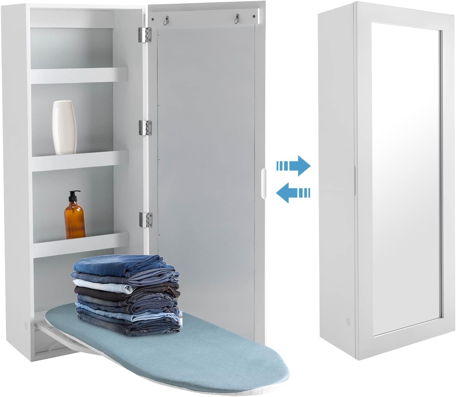 Sturdy Wall-Mounted Ironing Board