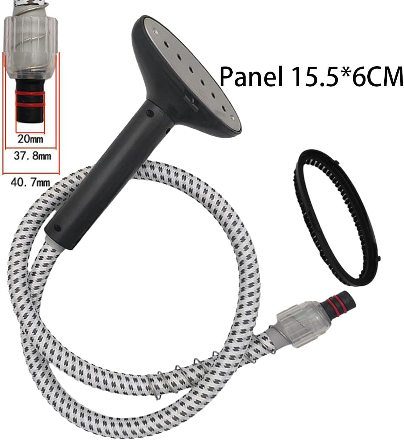 Garment Steamer Guide Hose with Brush