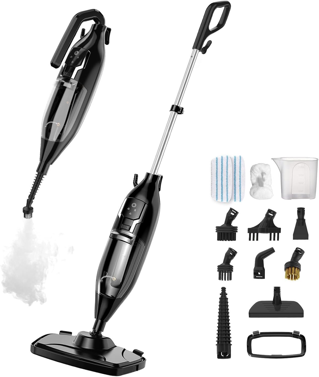Leiksen Steam Mop - 12-in-1 Powerful Cleaner